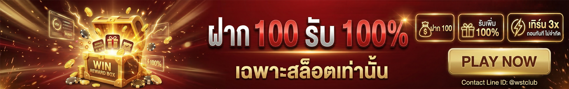 แบนเนอร์โปรโมชั่น