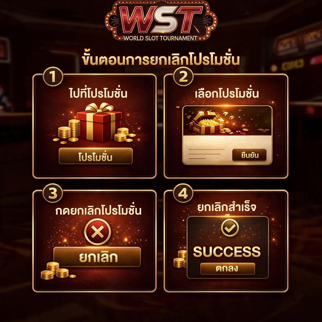 วิธียกเลิกโปรโมชั่น