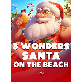 3 Wonders Santa on the Beach