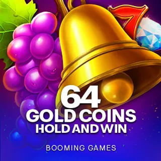 64 Gold Coins Hold and Win