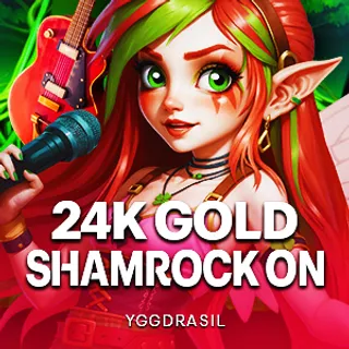 24k Gold ShamRock On